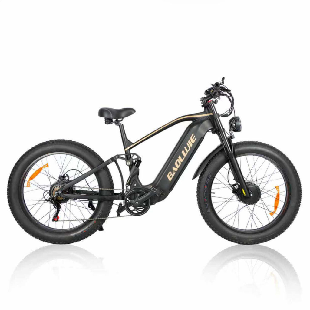 The Outback - 52V23Ah 3000W Dual Motor AWD Electric Bike 26x4 Fat Tire