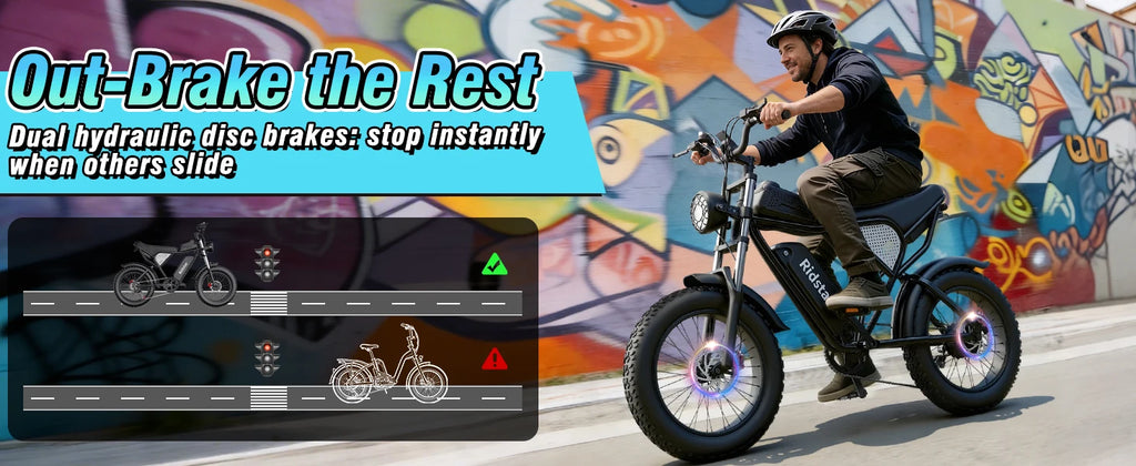 The Star - 2000W 48V20Ah Fat Tire Electric Bike 20x4 Off Road Ebike