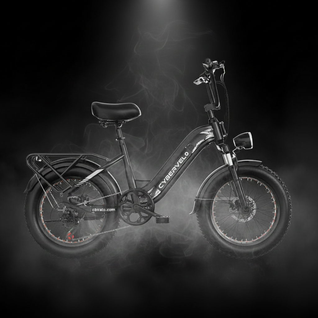 EK8/EK12 - 1000W Electric Bike 48V20Ah 20x4" Fat Tire Step-Through