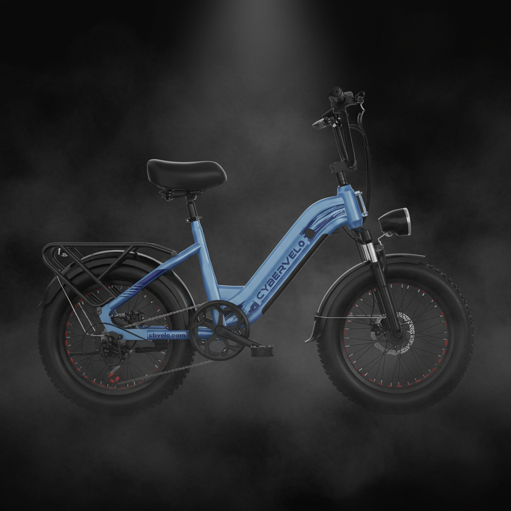 EK8/EK12 - 1000W Electric Bike 48V20Ah 20x4" Fat Tire Step-Through
